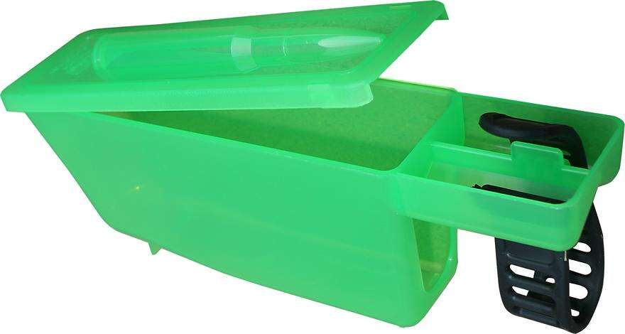 Misc. Accessories MTM Case Gard Ready Series MTM GUN CLEANING PATCH CATCHER CLR-GREEN